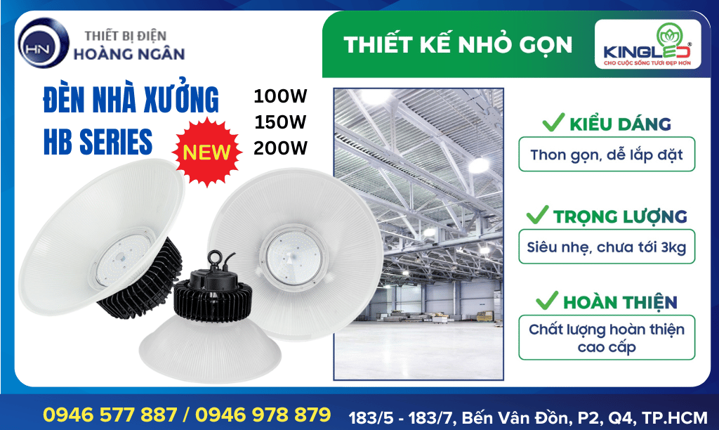 Đèn Nhà Xưởng KingLED HB Series