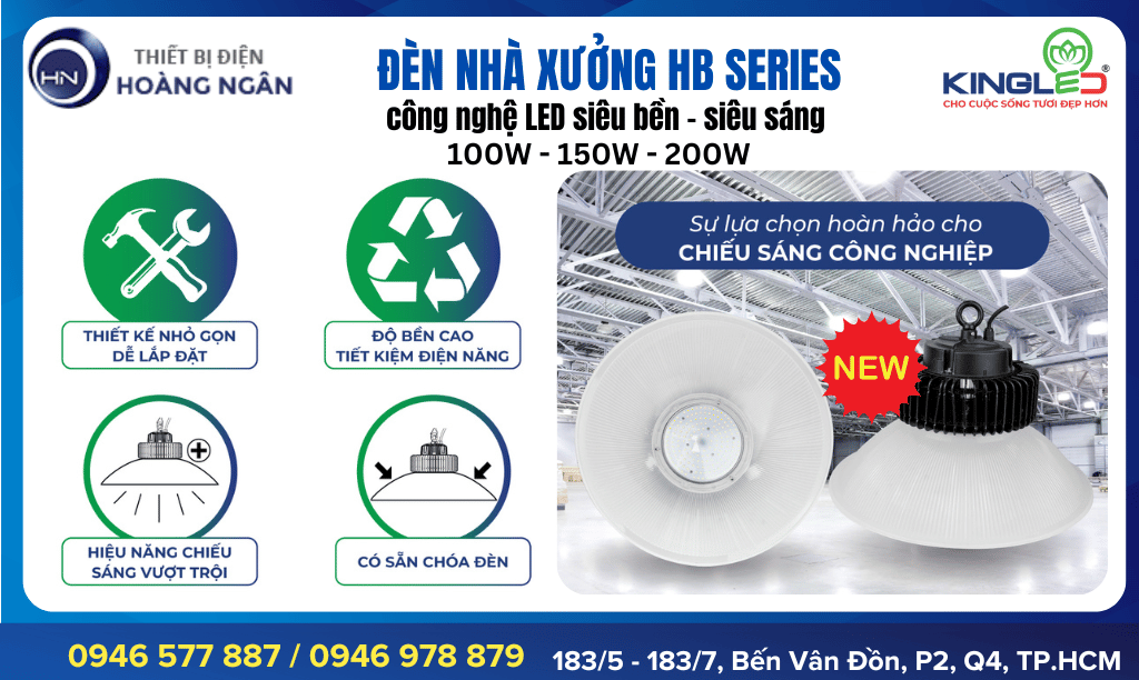 Đèn Nhà Xưởng KingLED HB Series