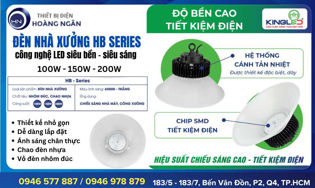 Đèn Nhà Xưởng KingLED HB Series