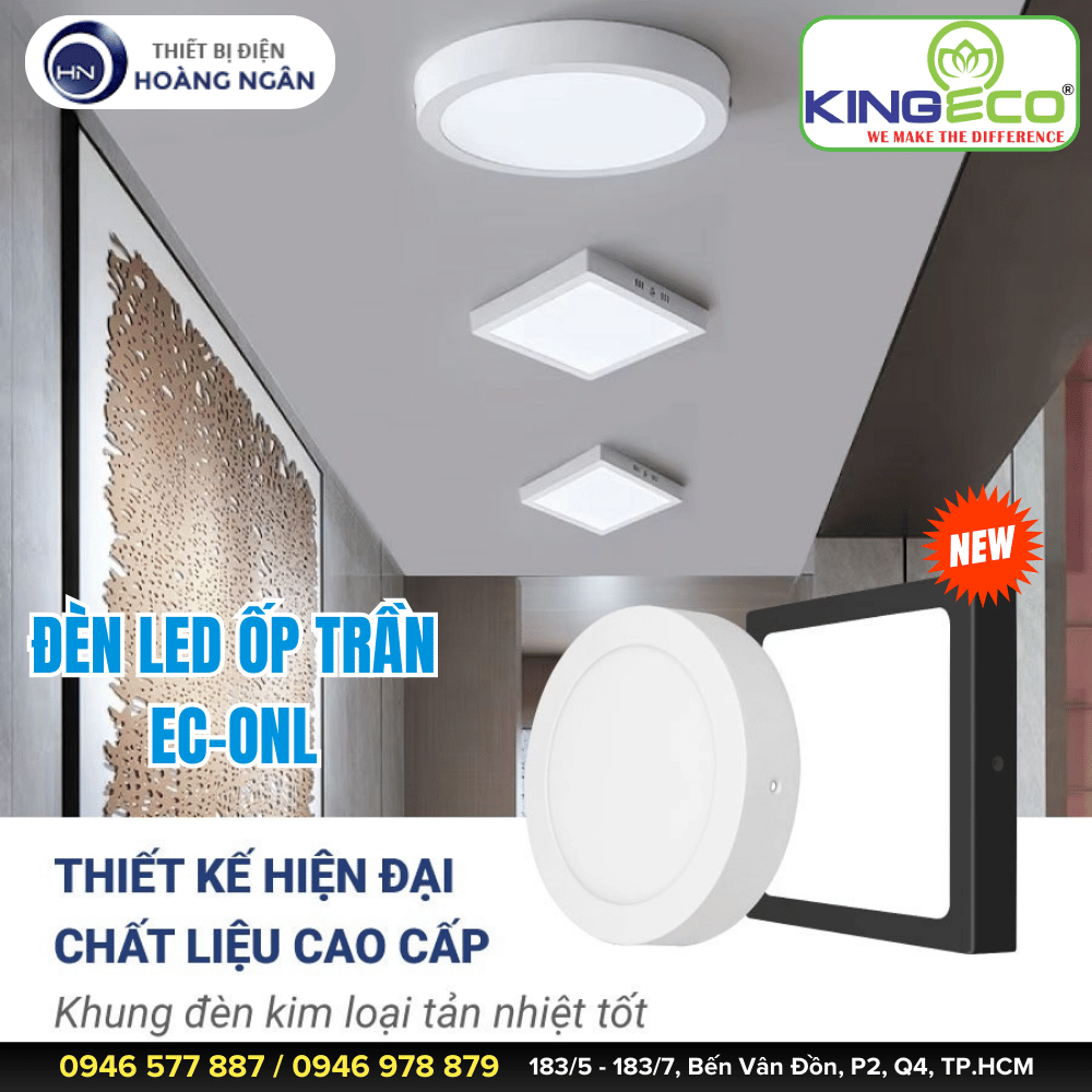 Đèn Ốp Trần EC-ONL KingEco