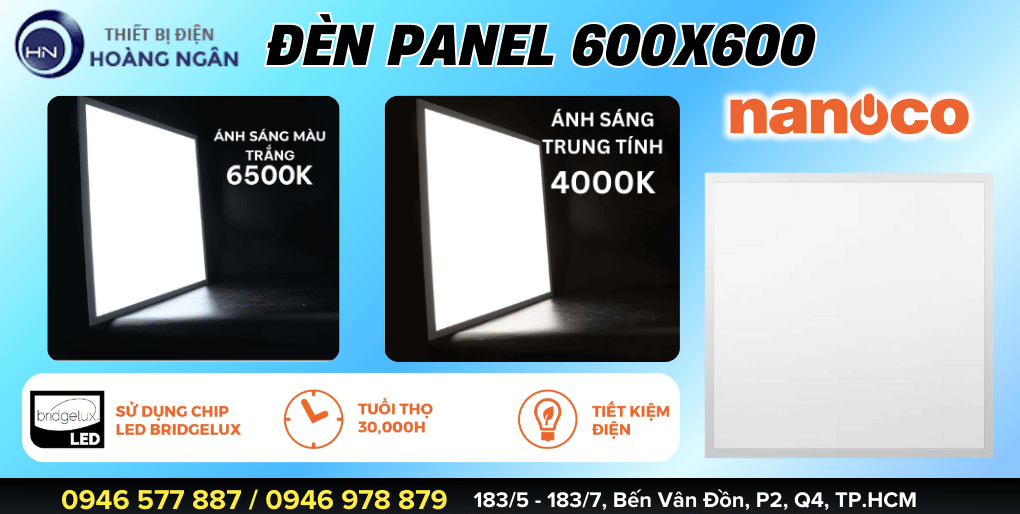 Đèn Panel 600x600 là gì