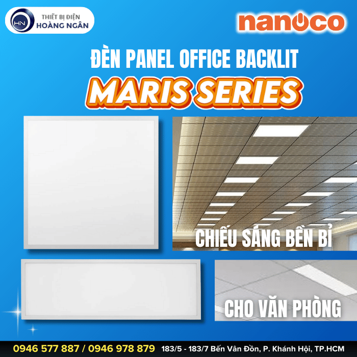 Đèn Panel Backlit Nanoco - Maris Series