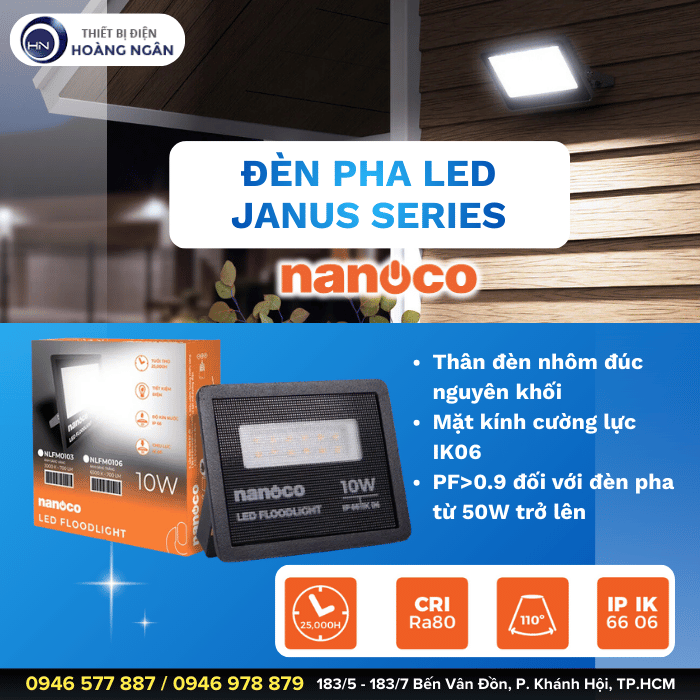 Đèn Pha LED JANUS Series Nanoco