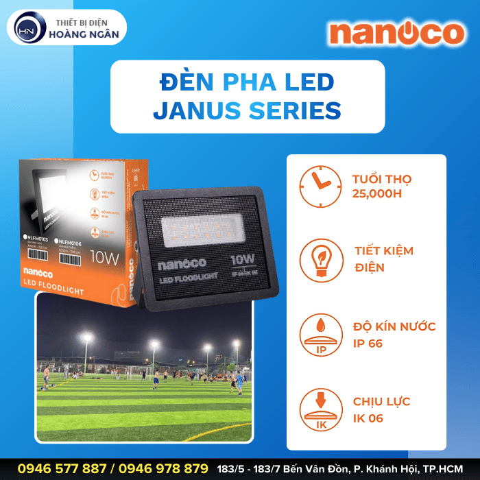 Đèn Pha LED Janus Series Nanoco