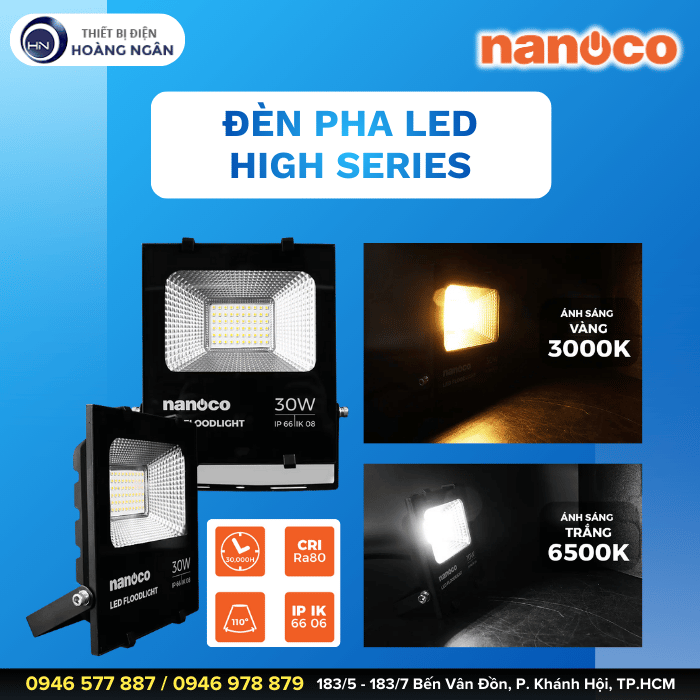 Đèn Pha LED Nanoco High Series