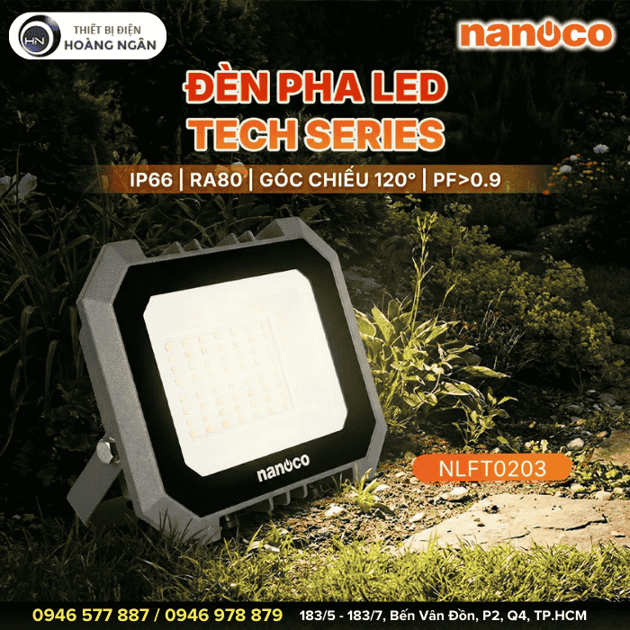 Đèn Pha LED Nanoco Tech Series