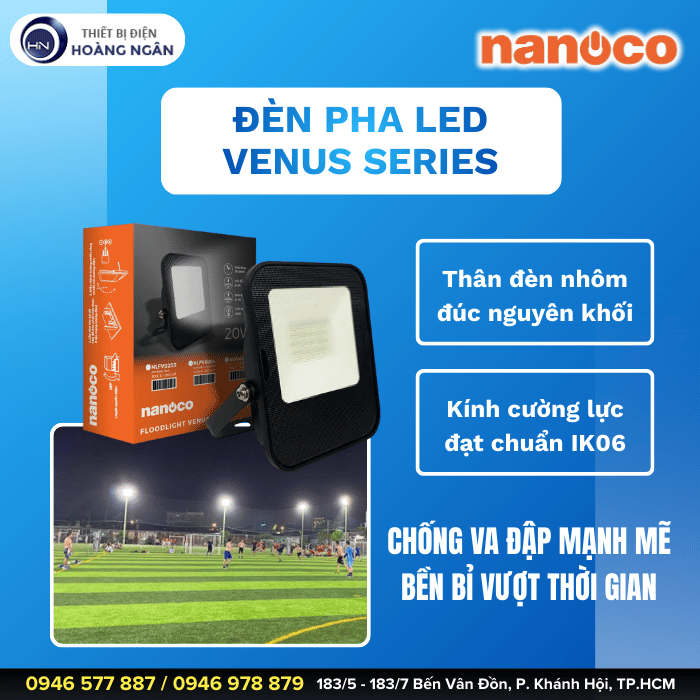 Đèn Pha LED Nanoco Venus Series