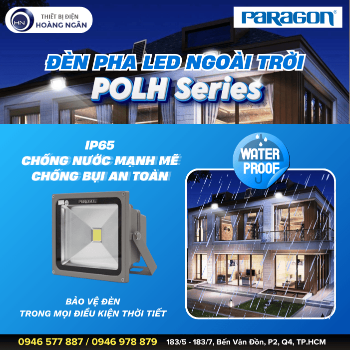 Đèn Pha LED Ngoài Trời Paragon POLH Series