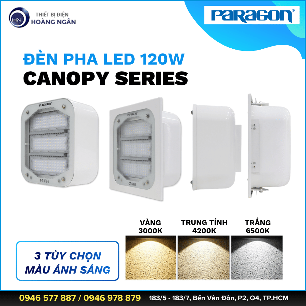 Đèn Pha LED Paragon CANOPY Series
