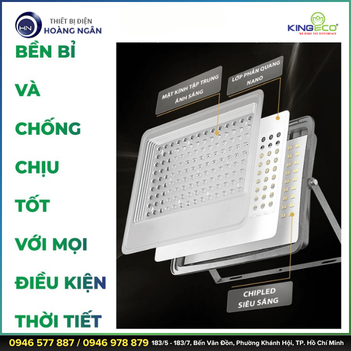 Đèn Pha LED Thấu Kính Kingeco EC-PTK Series
