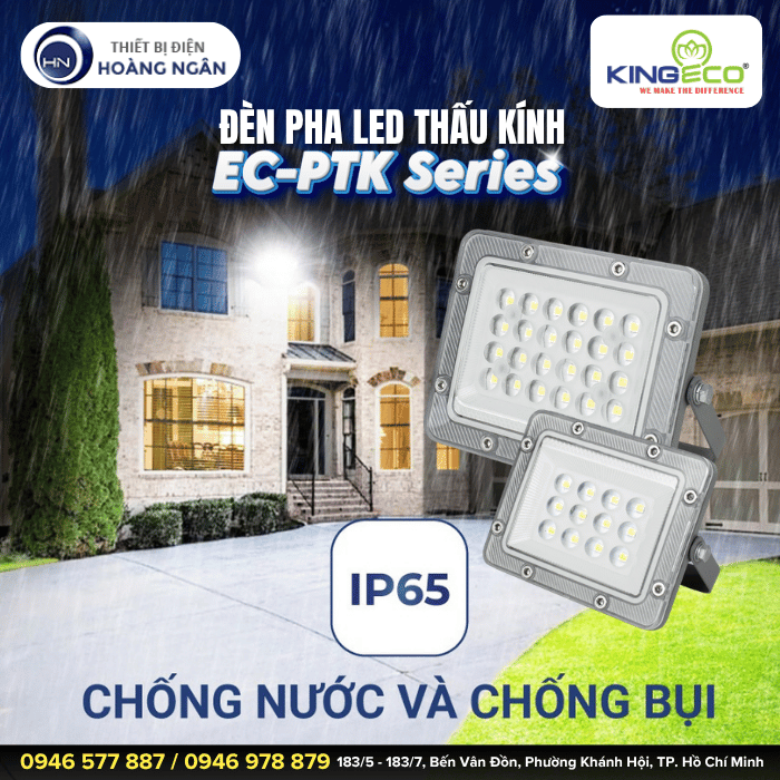 Đèn Pha LED Thấu Kính Kingeco EC-PTK Series