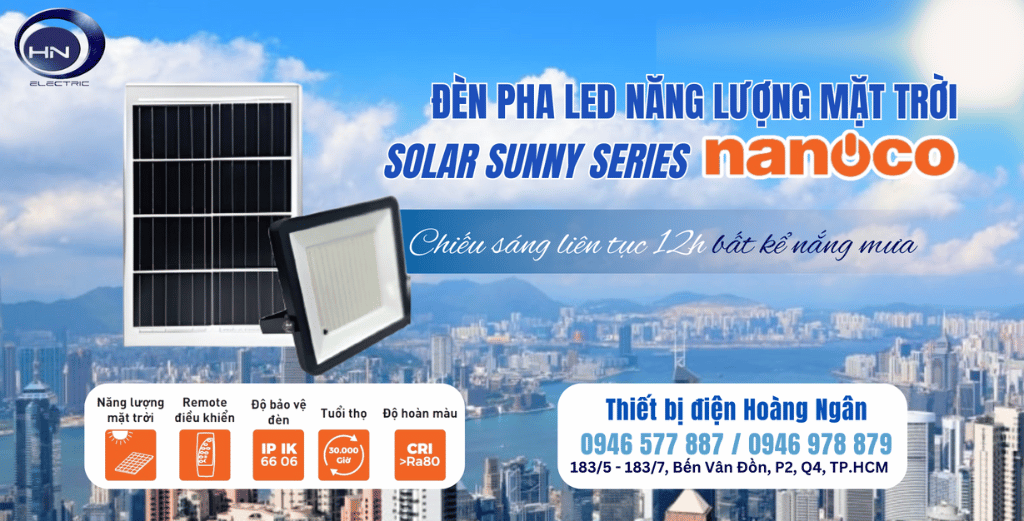 Đèn Nanoco Năng Lượng Mặt Trời