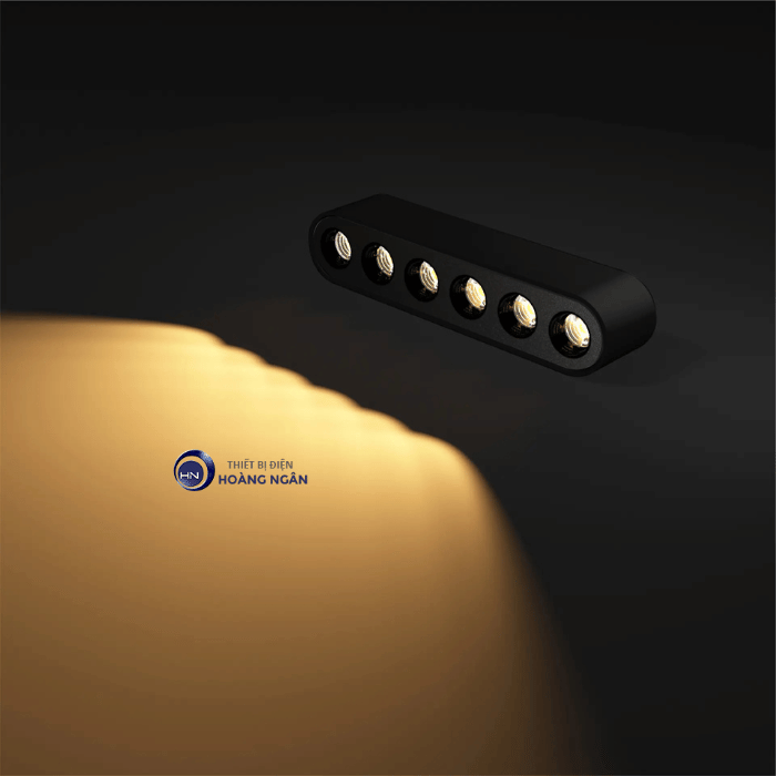 Đèn Ray Nam Châm Chiếu Điểm 6W NMGG063B Nanoco