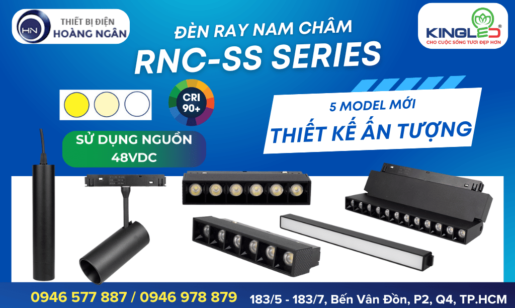 Đèn Ray Nam Châm RNC-SS Series Kingled