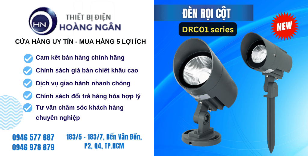 Đèn Rọi Cột KingLED - DRC01 Series