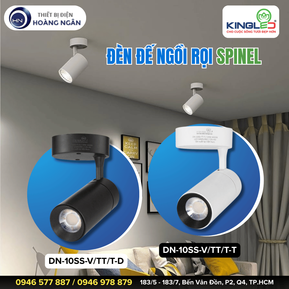 Đèn Rọi Đế Ngồi SPINEL KingLED DN Series