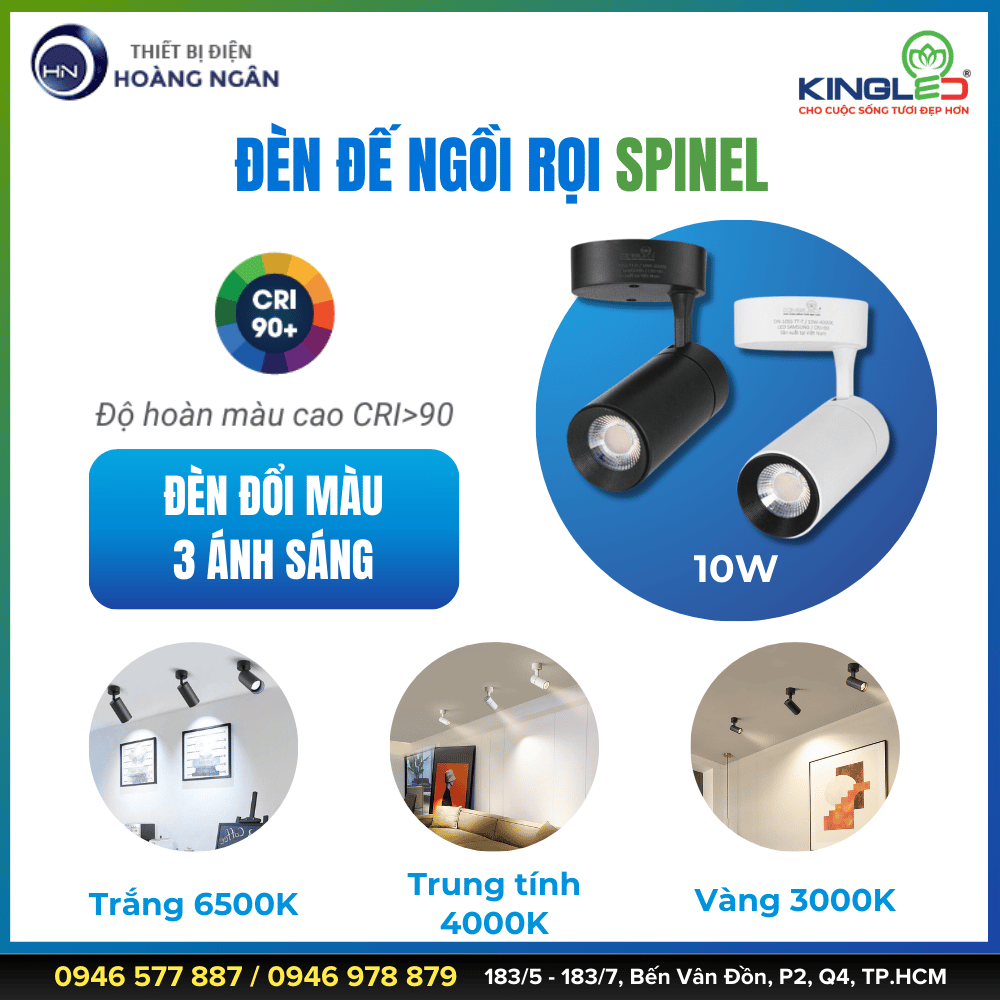 Đèn Rọi Đế Ngồi Spinel DN Series