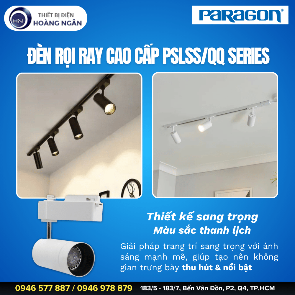 Đèn Rọi Ray Chiếu Điểm Paragon PSLSSQQ Series