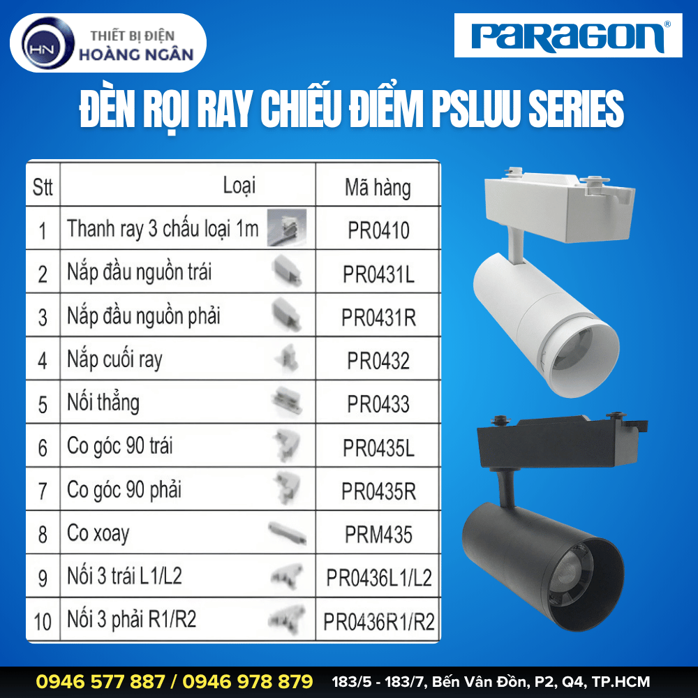 Đèn Rọi Ray Paragon PSLUU Series
