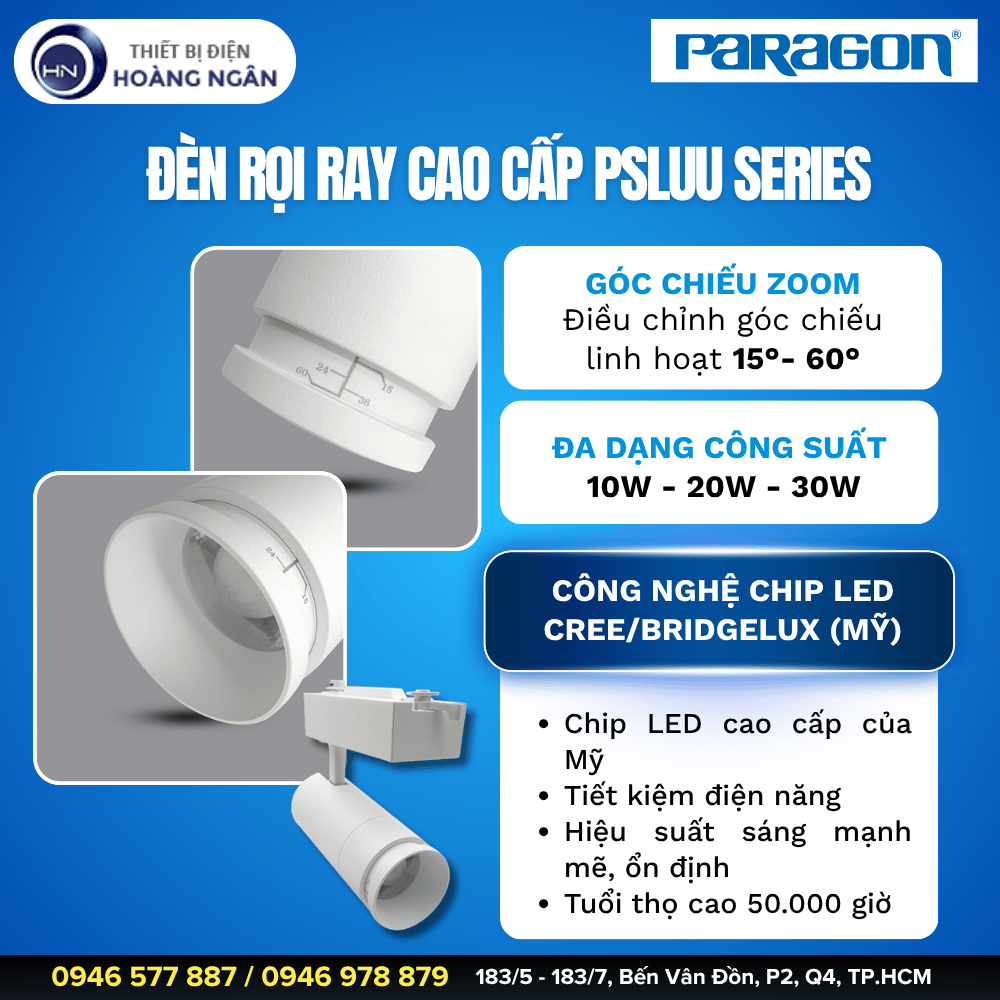 Đèn Rọi Ray Paragon PSLUU Series