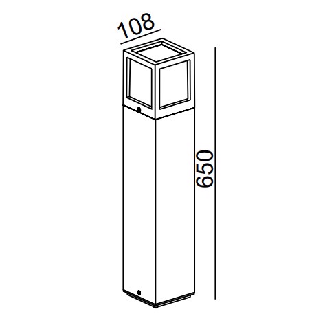 Đèn LED Sân Vườn Ngoài Trời NGL8434 Nanoco