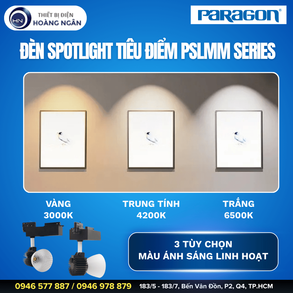 Đèn Spotlight Tiêu Điểm Paragon PSLMM Series