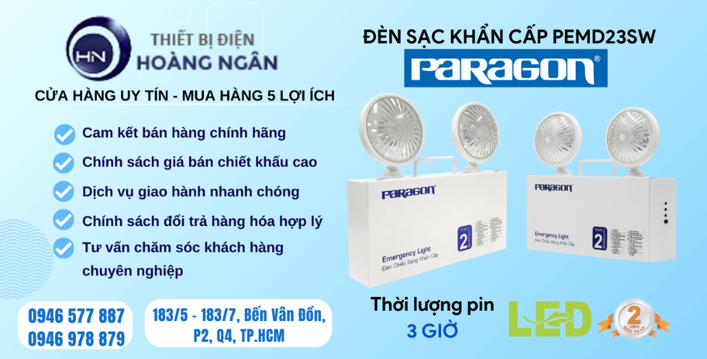 Đèn Sự Cố Khẩn Cấp Paragon PEMD23SW