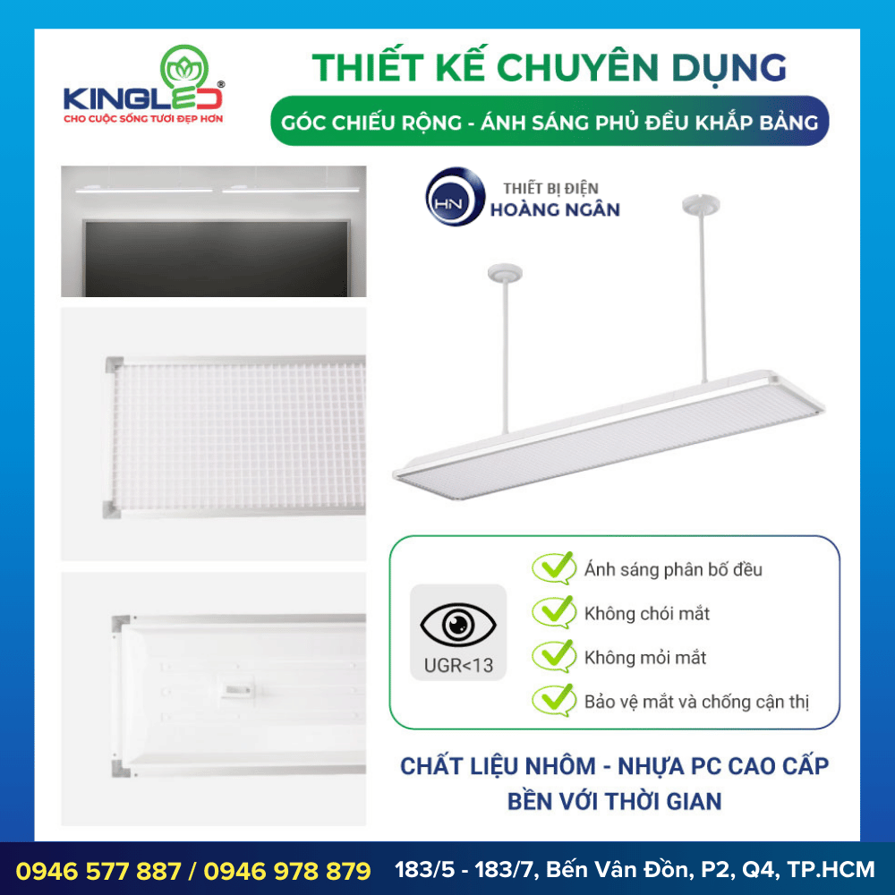 Đèn Thả Học Đường KINGLED PLH-40 Series
