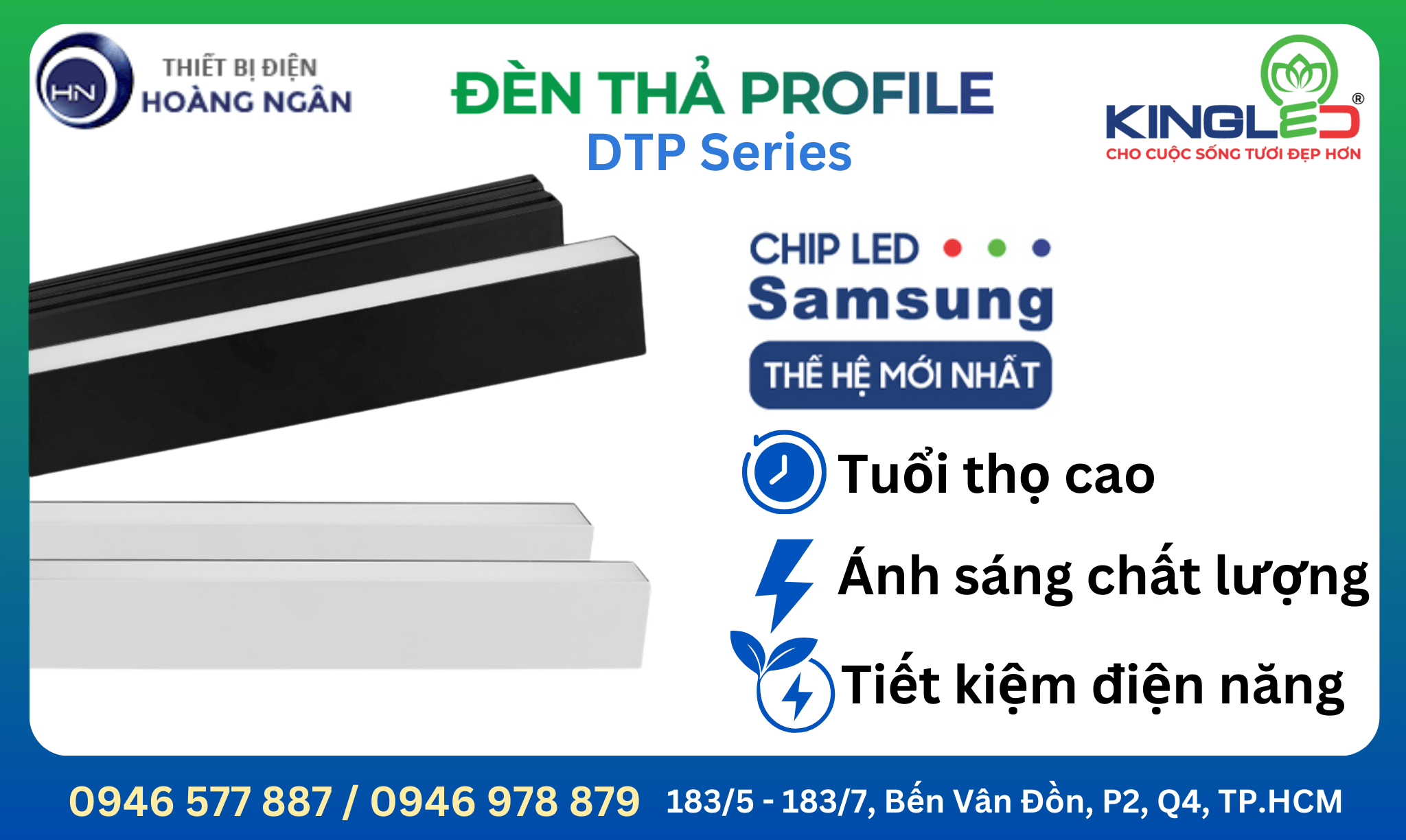 Đèn thả Profile DTP Series KINGLED