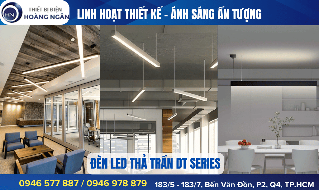 Đèn Thả Trần Văn Phòng DT Series KingLED