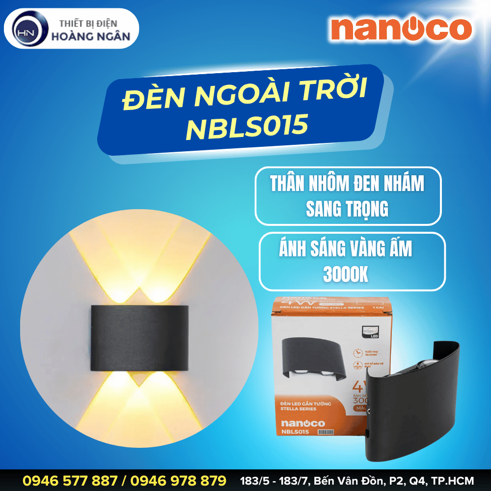 Đèn Trang Trí Ngoài Trời NBLS015 Nanoco 