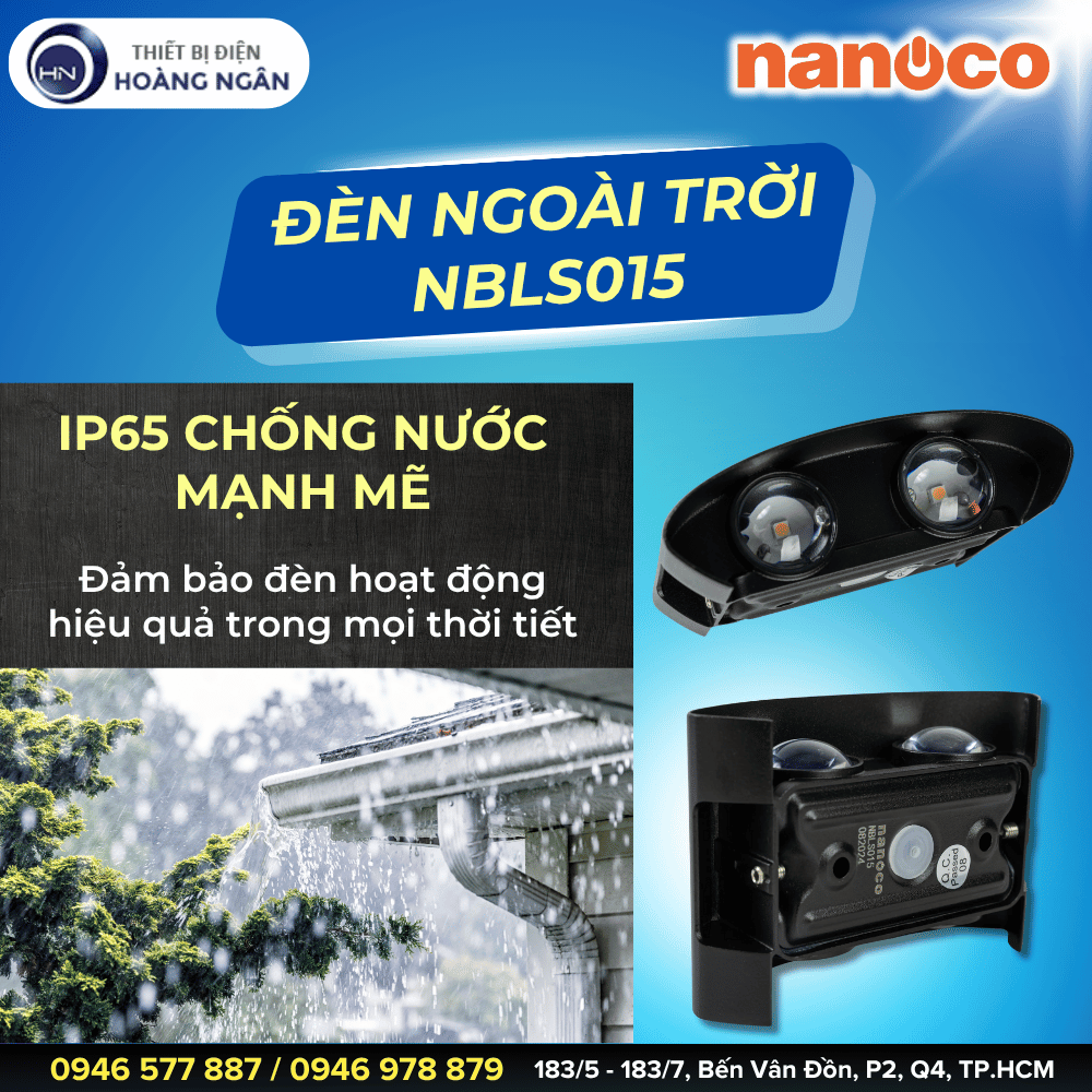 Đèn Trang Trí Ngoài Trời NBLS015 Nanoco 