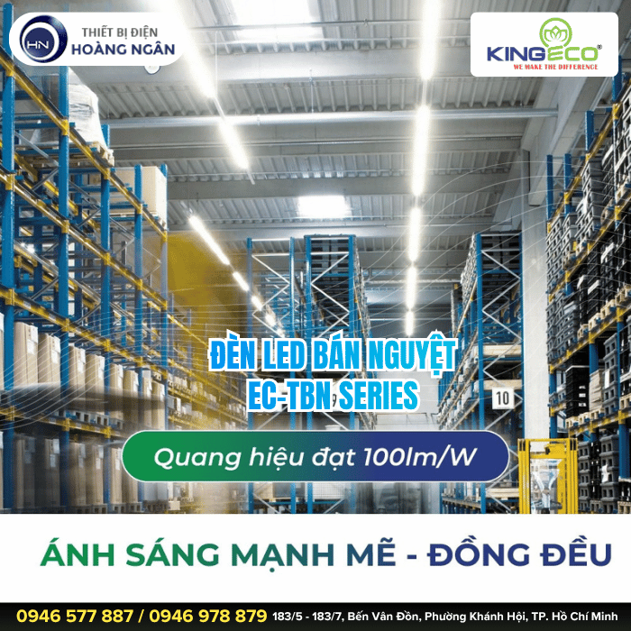 Đèn Tuýp Bán Nguyệt KingEco EC-TBN Series