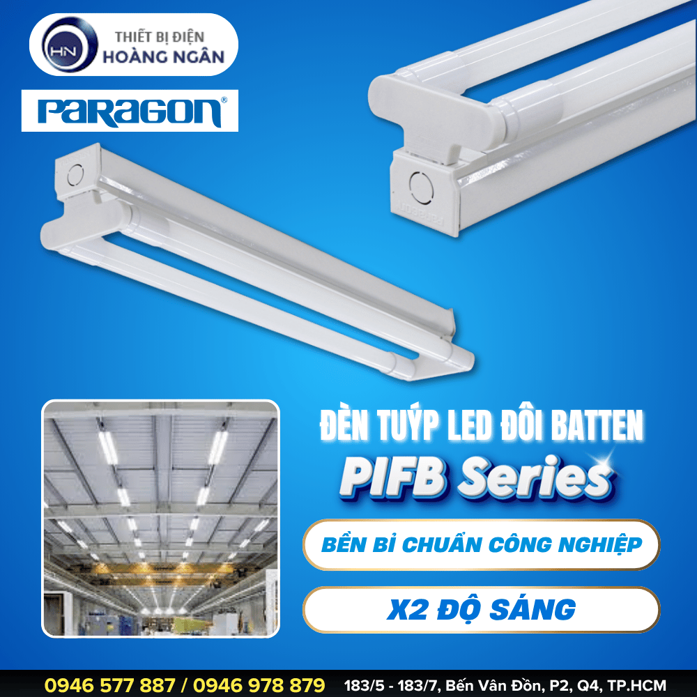 Đèn Tuýp LED Batten Paragon PIFB Series