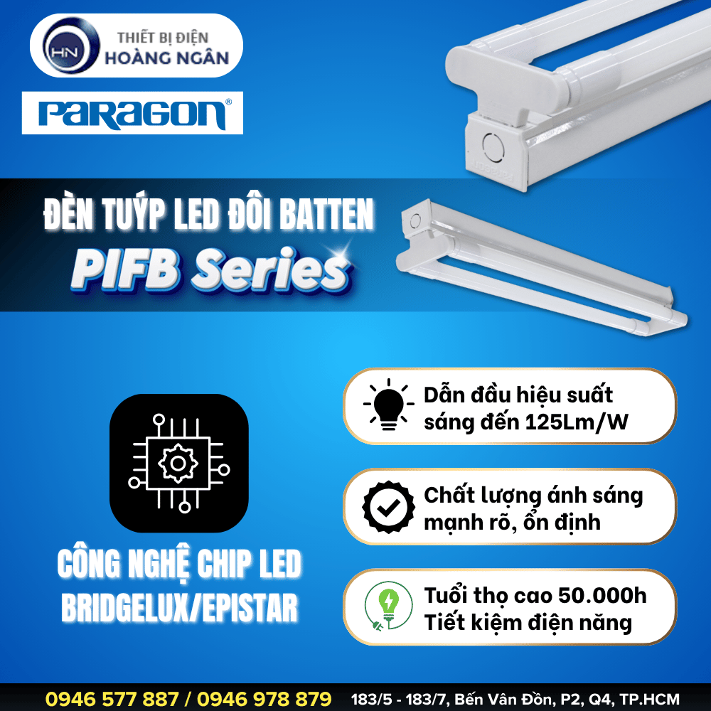 Đèn Tuýp LED Batten Paragon PIFB Series