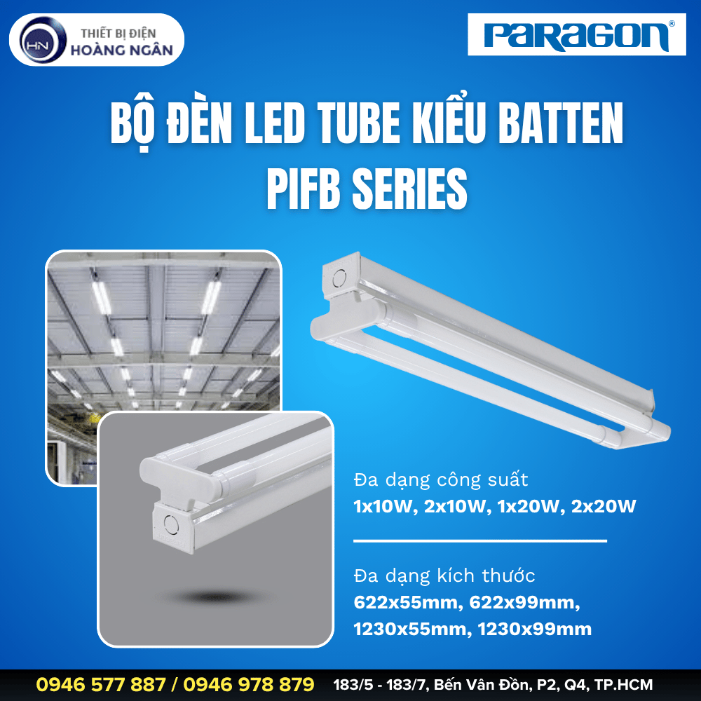 Đèn Tuýp LED Batten Paragon PIFB Series