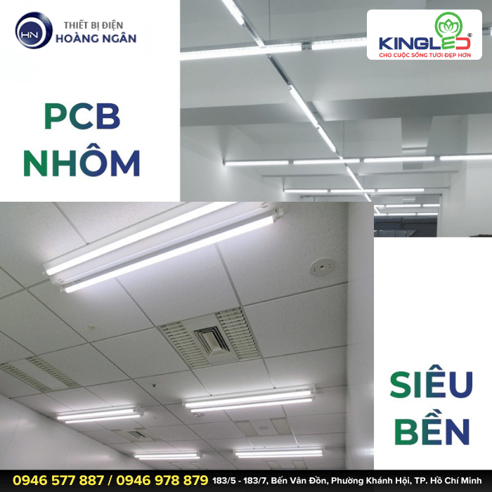 Đèn Tuýp LED Thủy Tinh EC-T8 15W KINGECO