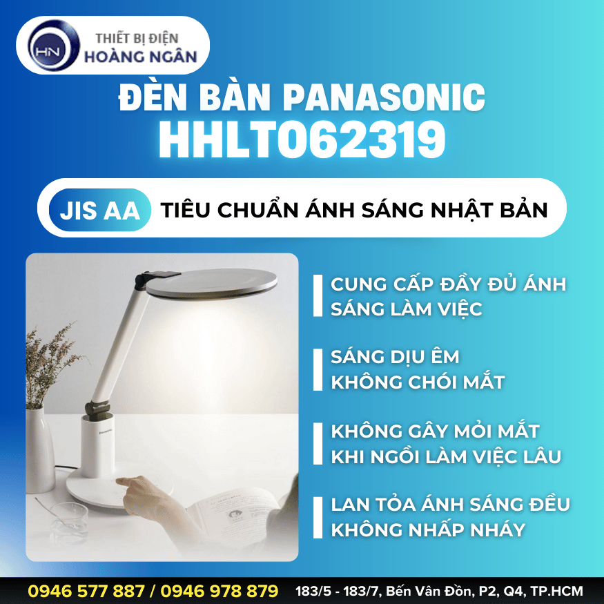 Đèn Bàn Học Chống Cận Panasonic HHLT062319