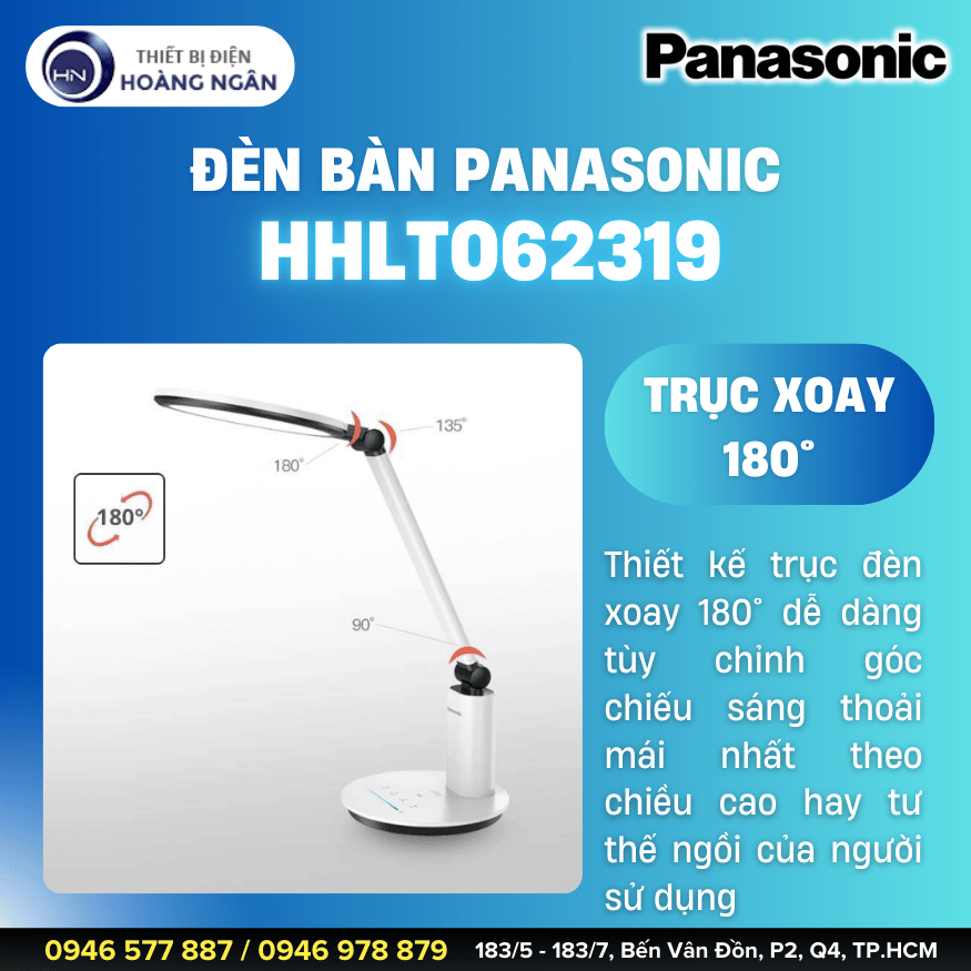 Đèn Bàn Học Chống Cận Panasonic HHLT062319
