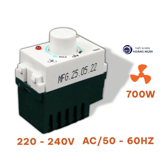 Dimmer Quạt và Đèn NDF603F Nanoco
