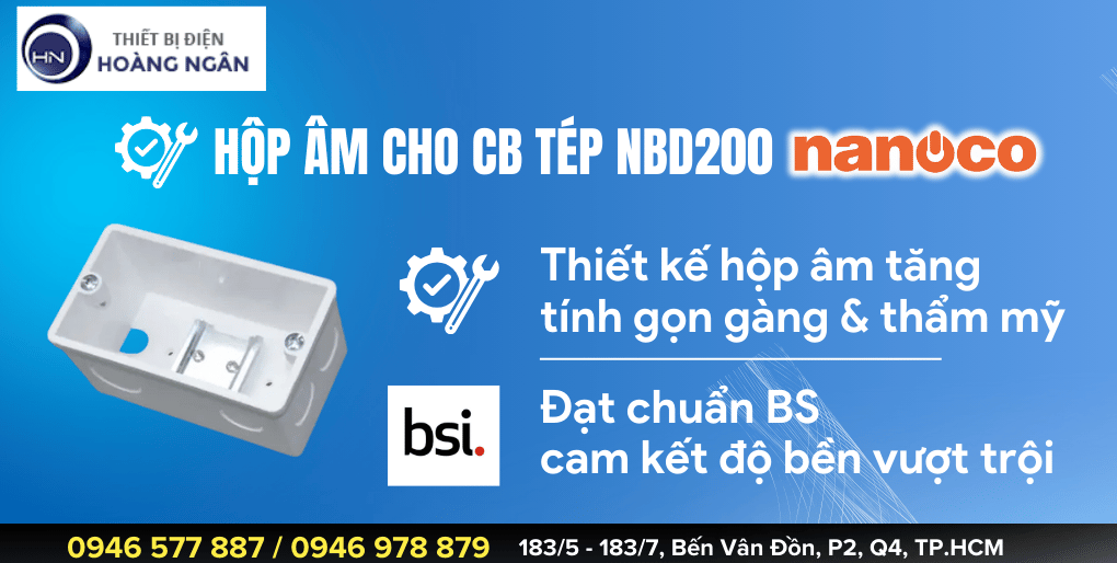 Hộp âm cho CB tép Nanoco NBD200