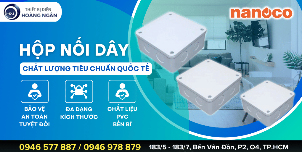 Hộp nối dây điện Nanoco