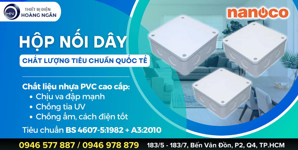 Hộp nối dây điện Nanoco