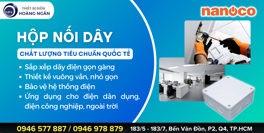 Hộp nối dây điện Nanoco