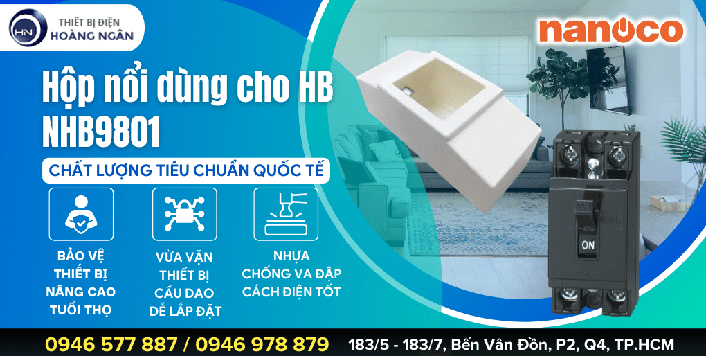 Hộp nổi dùng cho HB Nanoco NHB9801