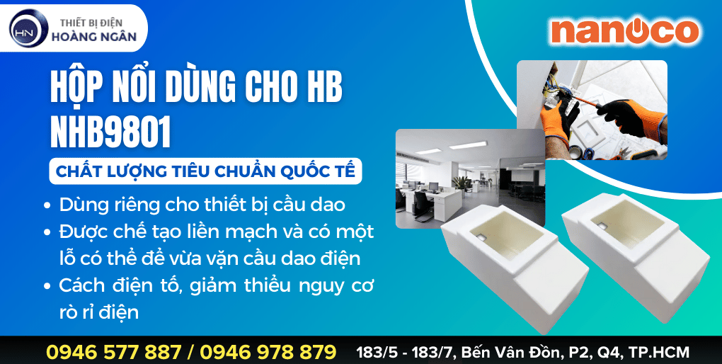 Hộp nổi dùng cho HB Nanoco NHB9801