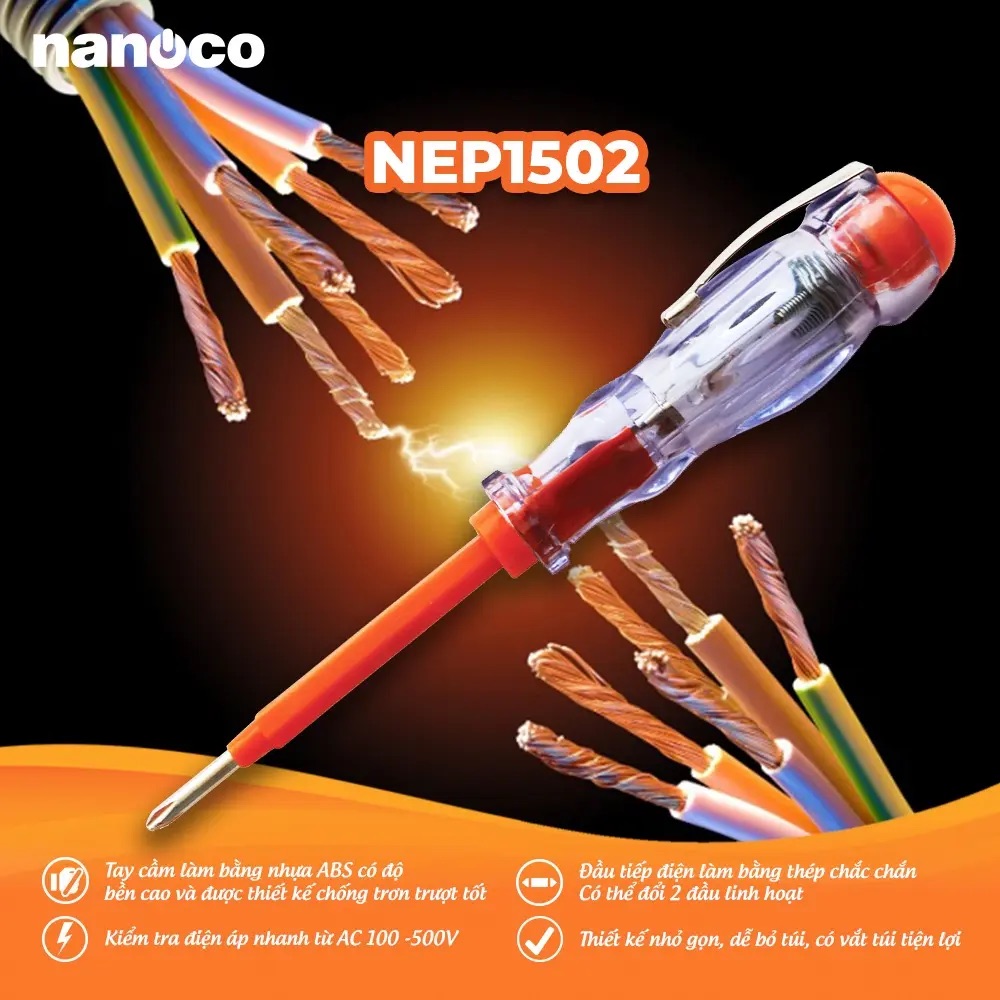 Bút Thử Điện Đa Năng NEP1502 Nanoco