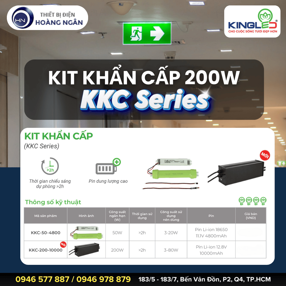 KIT KHẨN CẤP 200W