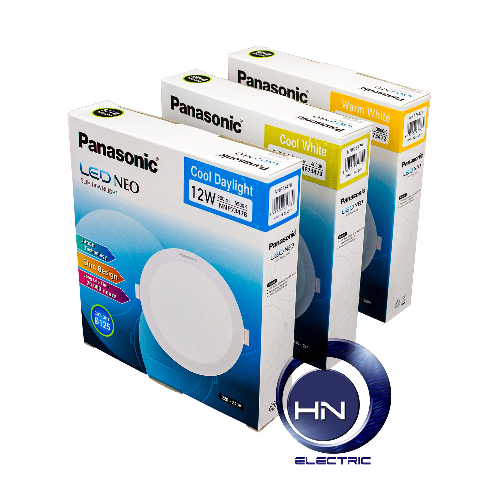 Đèn LED tròn Downlight Neo Slim Panasonic