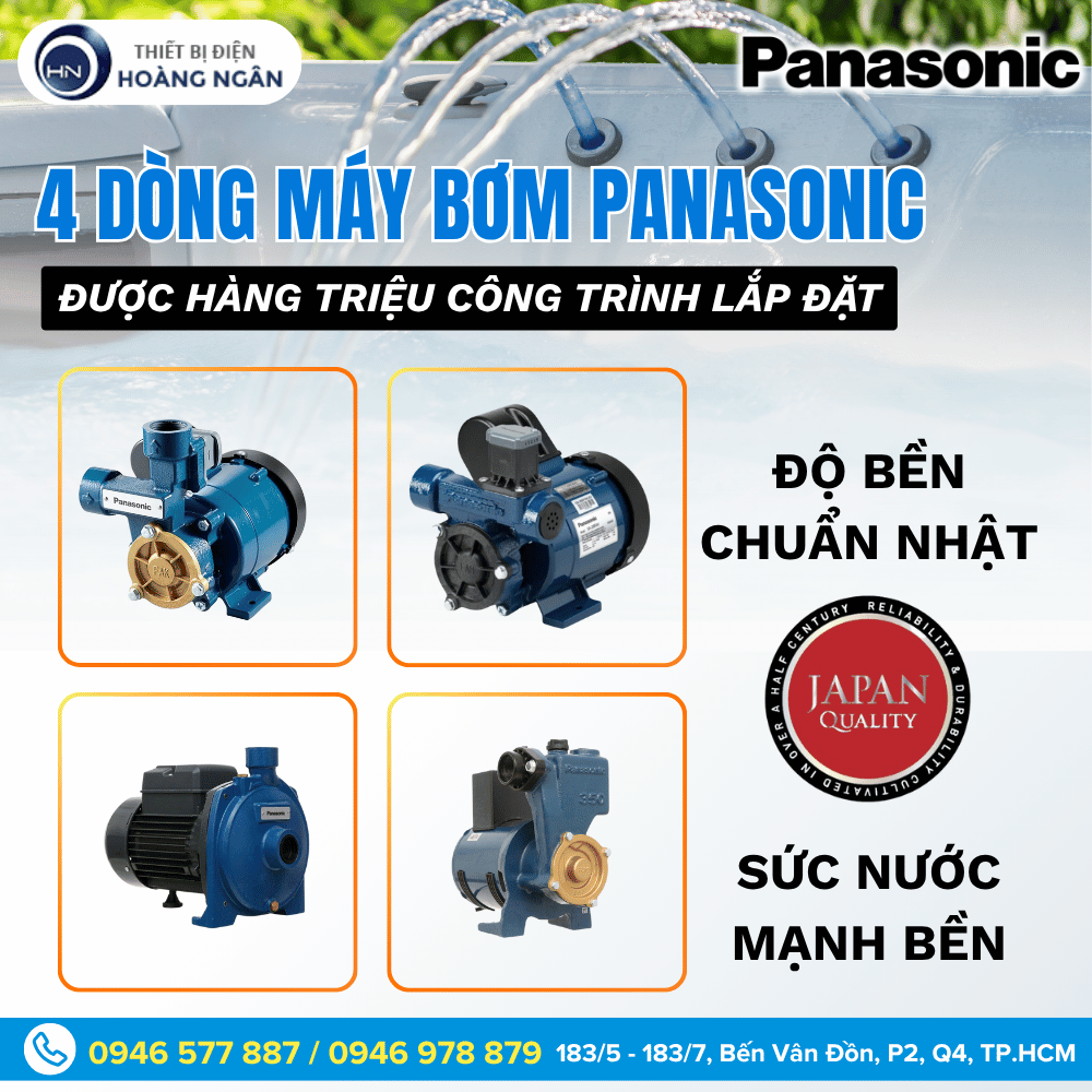Máy Bơm Nước Panasonic
